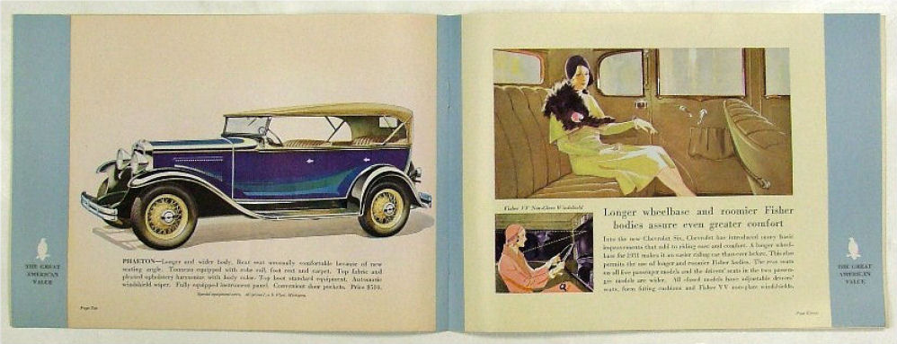1931 Chevrolet Booklet Page 2